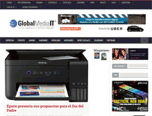 Tablet Screenshot of globalmedia-it.com